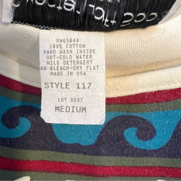 Sweater Loft Sport Cream Southwestern Style Top Fringe Aztec - Picture 3 of 9